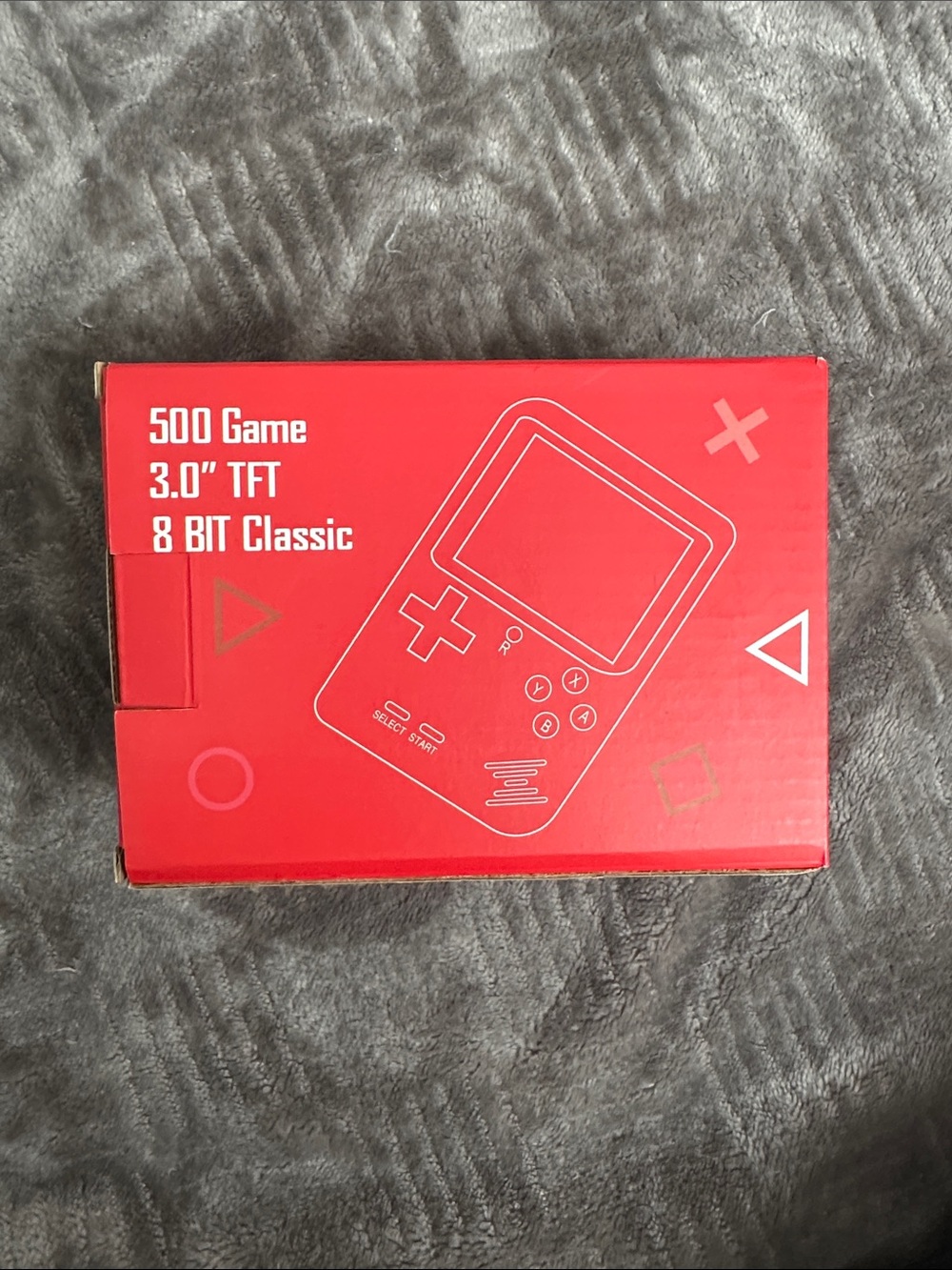 Portable Retro Handheld Game Console - Red